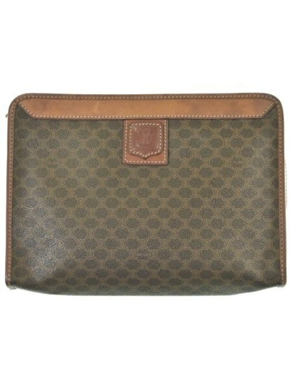 Celine Macadam Pattern Clutch